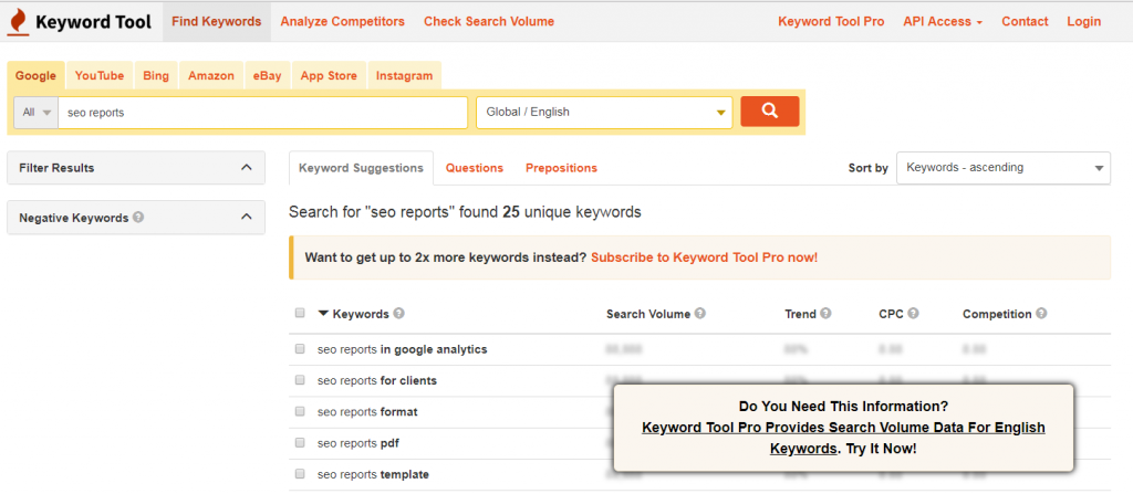 Keyword Tool 2021 Keyword Tool 2021