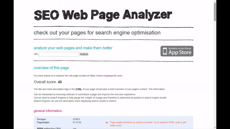 seo web page analyzer gif